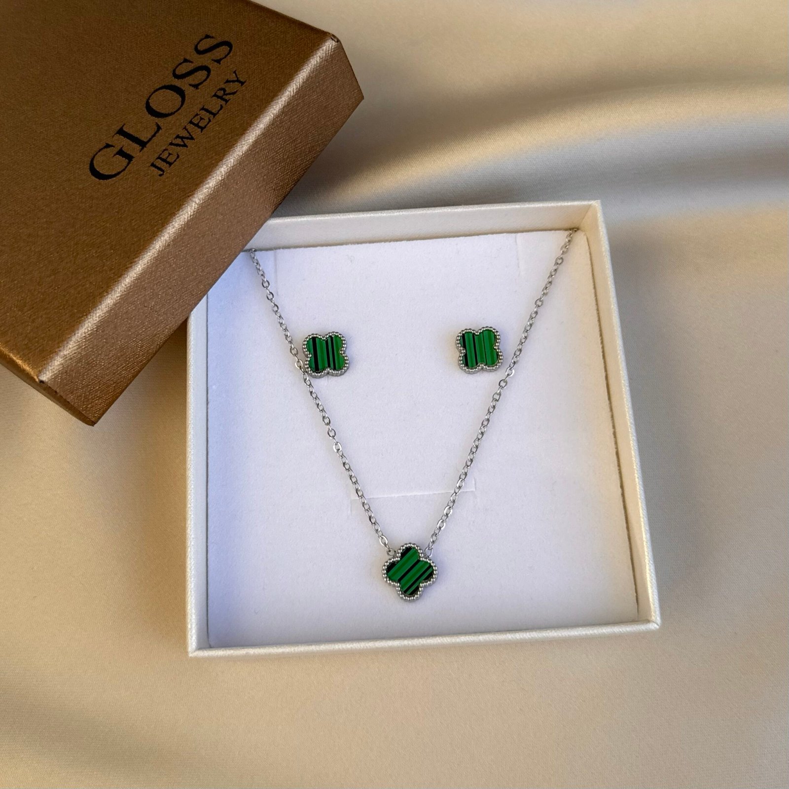 Komplet djetelina - zelena
